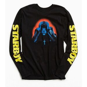 The Weeknd "Starboy" Legend of the Fall 2017 Tour Long Sleeve Shirt - Size XL